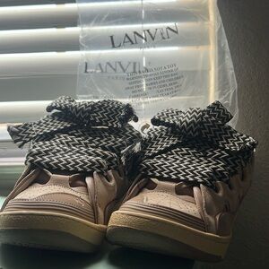 Shoes Lanvin paris, size 11/44 , color pale pink, wore them twice